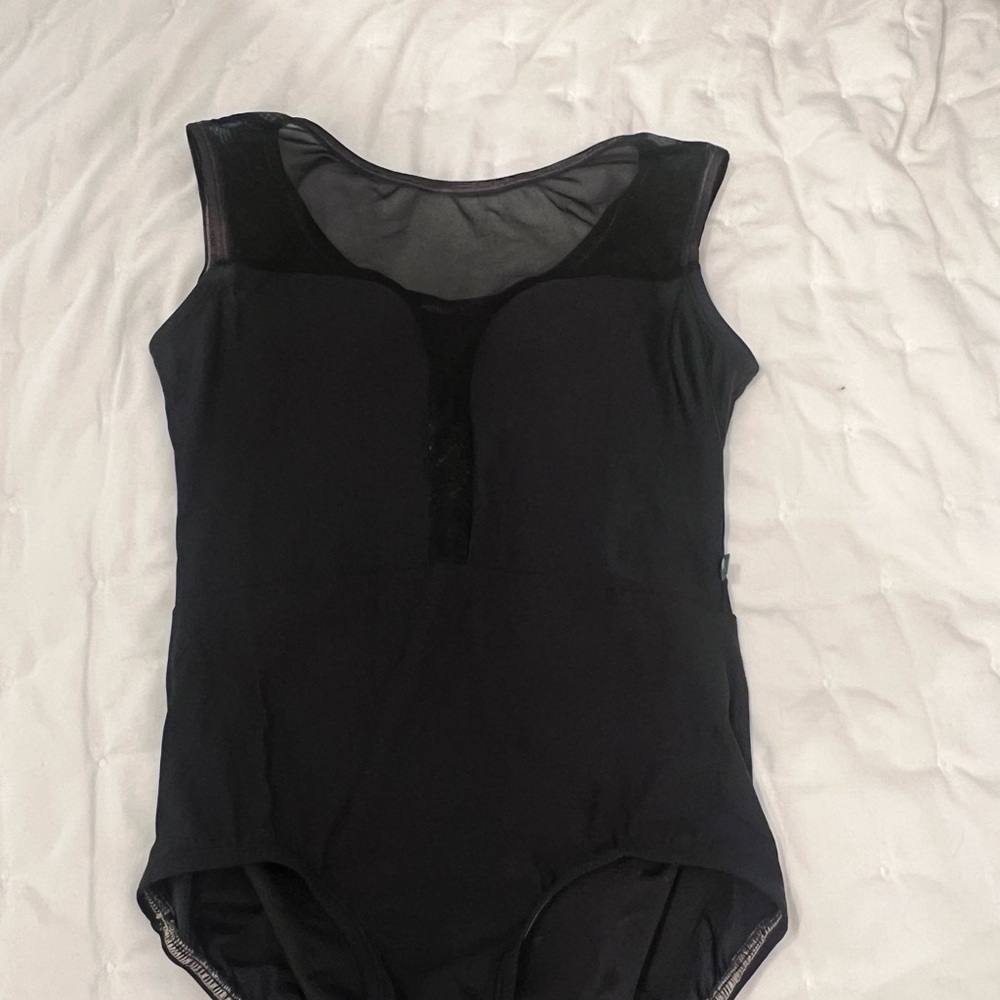 Black Lucky Leo Leotard